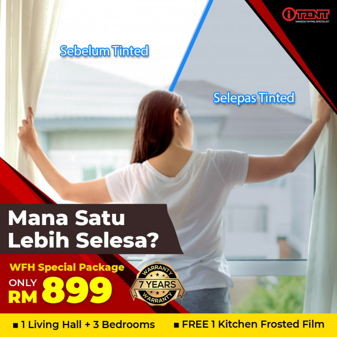 5 Sebab Kenapa Perlu Tinted Cermin Tingkap Rumah Anda - I Tint 