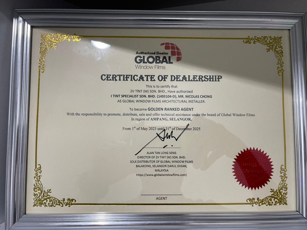 Global Window Films Authorized Dealer Malaysia
